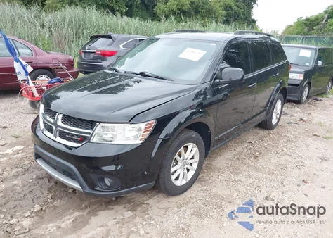 2016 Dodge Journey Sxt z USA, uszkodzony, nr VIN 3C4PDDBG2GT204820